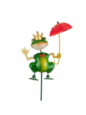 Декорация жабка с чадърче